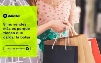 Envía las compras de tus clientes para que no tengan que cargar la bolsa por la calle
