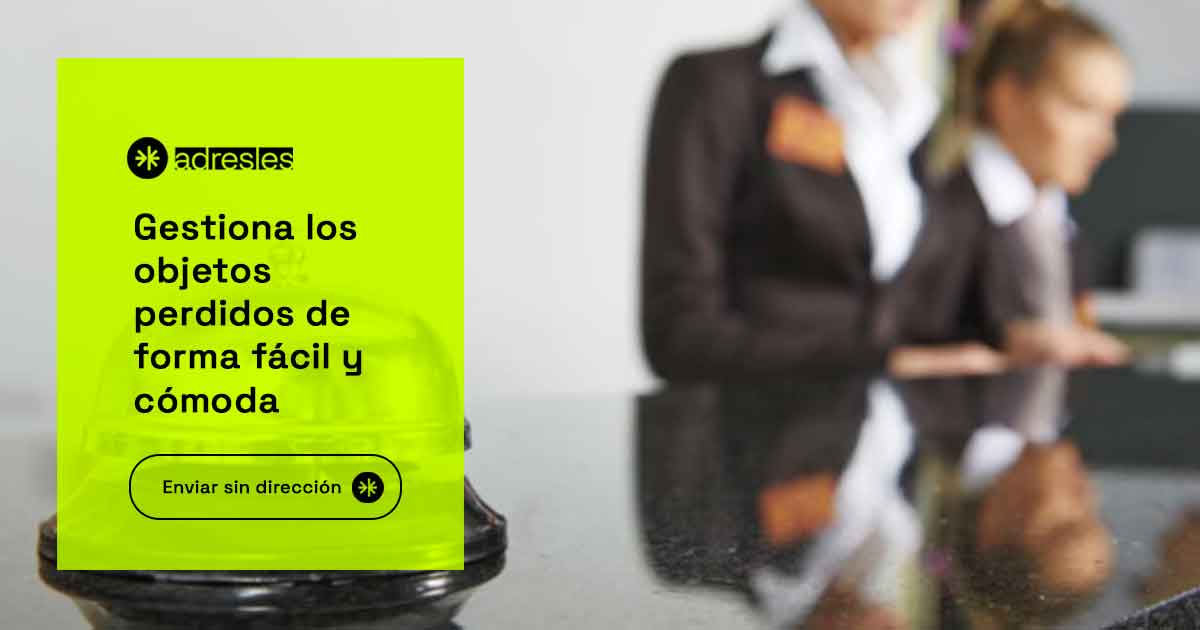 objetos perdidos hoteles adreles