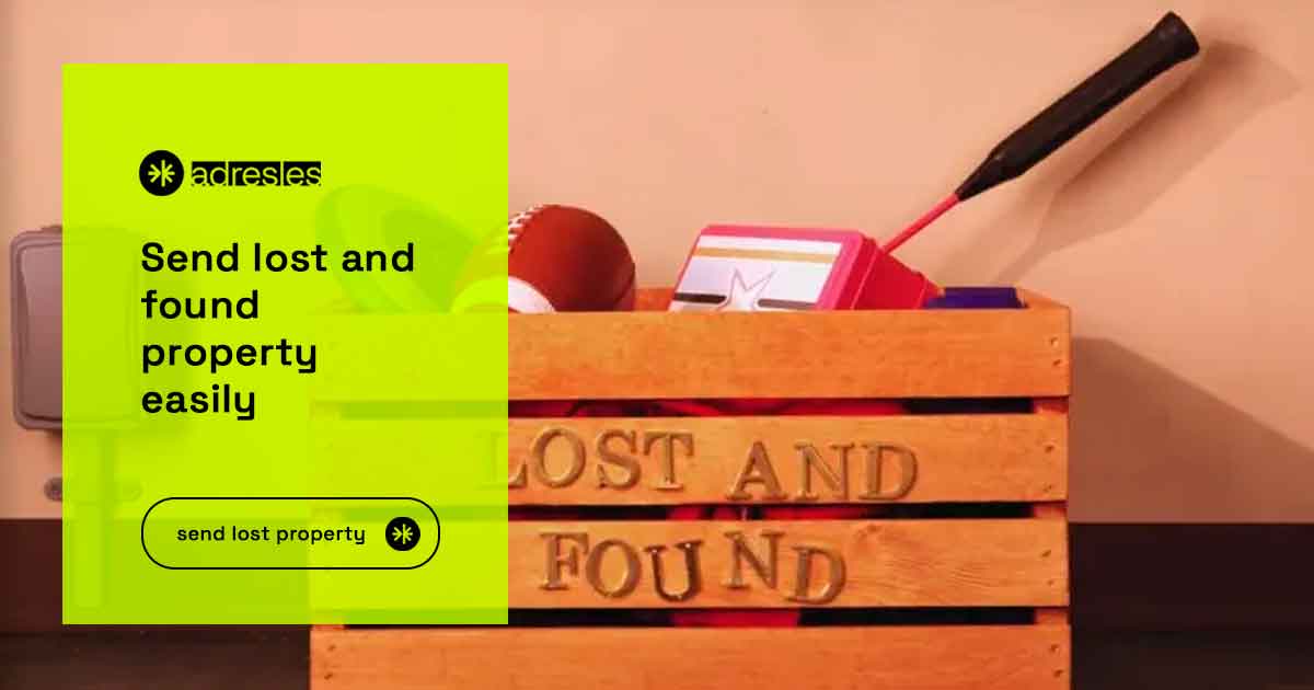 send lost and found