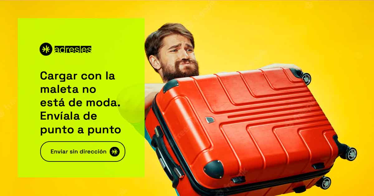 Envío de maletas y equipajes por correo de forma barata de puerta a puerta