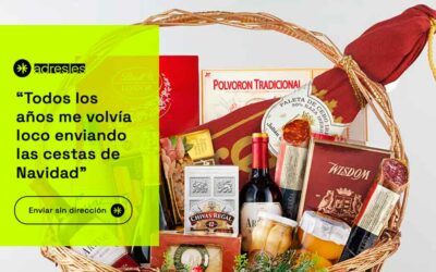 Envía cestas de Navidad a tus clientes o trabajadores sin devoluciones