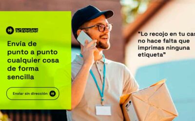 Envía de punto a punto cualquier cosa: paquetes, maletas, tablas de surf, comida…