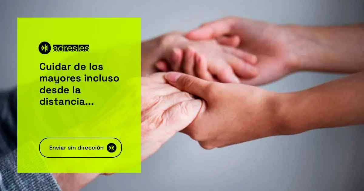 mayores enviar productos a personas dependientes